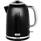Breville Impressions Elektrischer Wasserkocher 1,7 Liter 3 KW Fast Boil Schwarz [VKJ755]