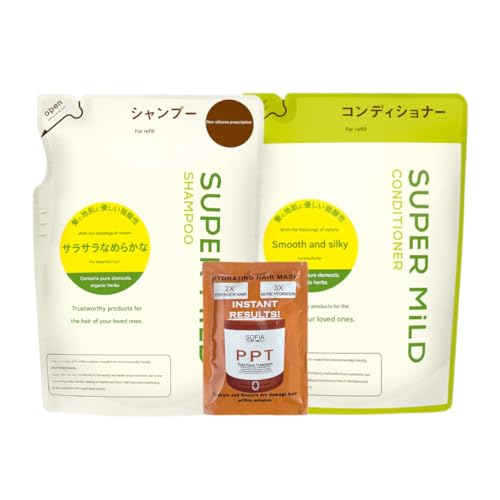 Bundle Super Mild Shampoo and Conditioner Set (400ml+400g)