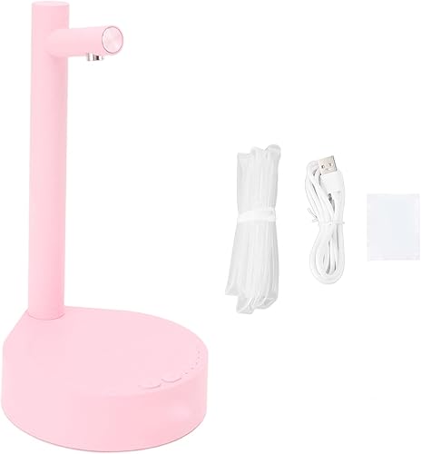 Miniatura 9 de Dispensador de botella de agua de escritorio, portátil, extraíble, de 6 velocidades, ajustable, bomba de botella de agua eléctrica para oficina en