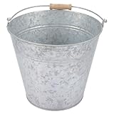 Vases rustiques pour fleurs : vous pouvez disposer différentes décorations dans le pot de fleurs en fer, telles que des fleurs fraîches et des bouquets, des bouquets artificiels, des fleurs en soie, des fleurs séchées, etc., vases de style campagnard