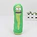 Ksydhwd Peluche 17cm Pickle Rick Peluche Ripiene Bambola Giocattolo Divertente Morbido Peluche Bambola Giocattoli per Ragazze Compleanni Bambini