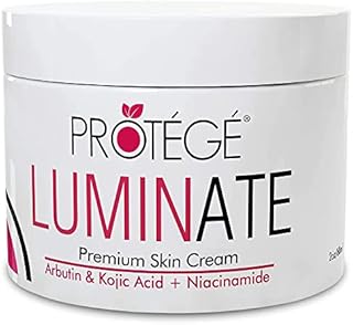 Protege Beauty Skin Cream - Luminate - Dark Spot Corrector Cream for Face, Body, and Intimate Parts - Great for Underarm, Thigh, Bikini Area Dark Spot Fade Cream - Cream for All Skin Types (2oz)