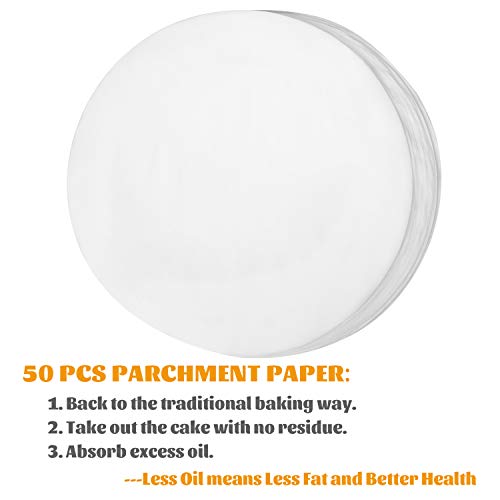 image for Hiware 7 Inch Non-stick Springform Pan/Cheesecake Pan/Leakproof Cake P