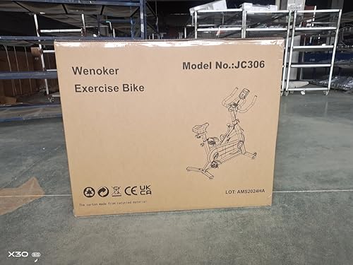 Exercise Bike Magnetic Resistance, Wenoker Spin Bike for Home Gym Use Equipment, Indoor Cycling Fitness Stationary Bike with LCD Display&Tablet Holder Cardio Training Machine - Image 7