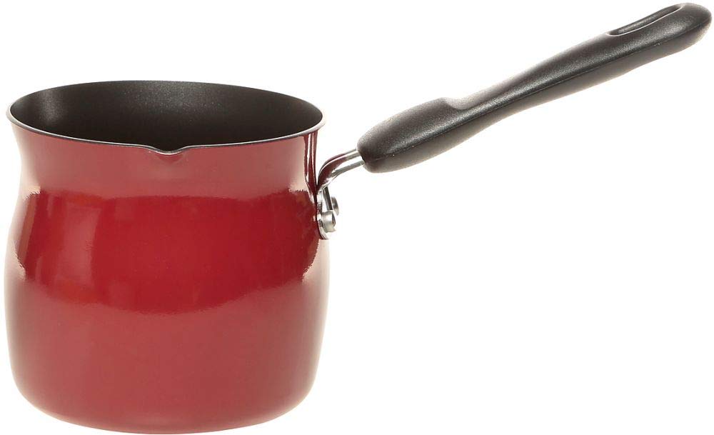 Prestige Classique Non-Stick Coffee Pot 0.9 L / 11 cm | 3X Ultra Tough Aluminium Coffee Pot | Red - PR12760