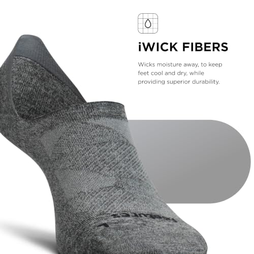 Image of Feetures Elite Ultra Light Invisible Socks - Anti-Slip Sport Sock Liner with Targeted Compression