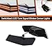ADIIL SWITCHBACK LED Front Parking Light Turn Signal Blinker Corner Lights For 07-17 Jeep Patriot,Smoked Lens Dynamic Amber & White LED