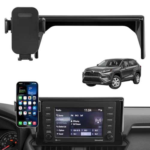 KAKSEY Car Phone Holder Compatible with Toyota RAV4 2019-2025 Auto