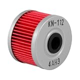 Oil Filter KN112 CH6015 Compatible with Honda Engine GB400F2 XLX350 XR250 XR650L CB300F CBR300R