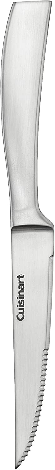 Cuisinart Forged Stainless Steel Premium Steak Knives, 6 -Piece Set: Home & Kitchen