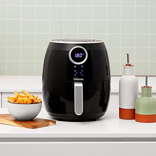 Miniatura 9 de Freidora Sin Aceite Tristar Fr-6956 4.5l 1500w Negra Digital Crispy Fryer