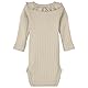 NAME IT Baby-Mädchen NBFRACHEL LS Slim HEA Lil NOOS Body, Fog, 86