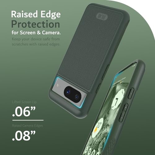 Image of TUDIA MergeGrip Magsafe Compatible for Google Pixel 8 Case - Pine Green