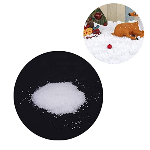 Pó de neve instantâneo | Decoração de neve artificial reutilizável – Neve instantânea mágica para cr
