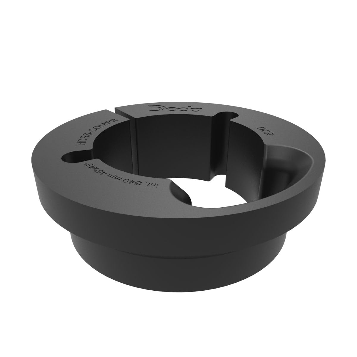 Deda Elementi Alanera RS Spare Part, Headset Compression Ring, Black, 45°x45° (For DCR Headset)