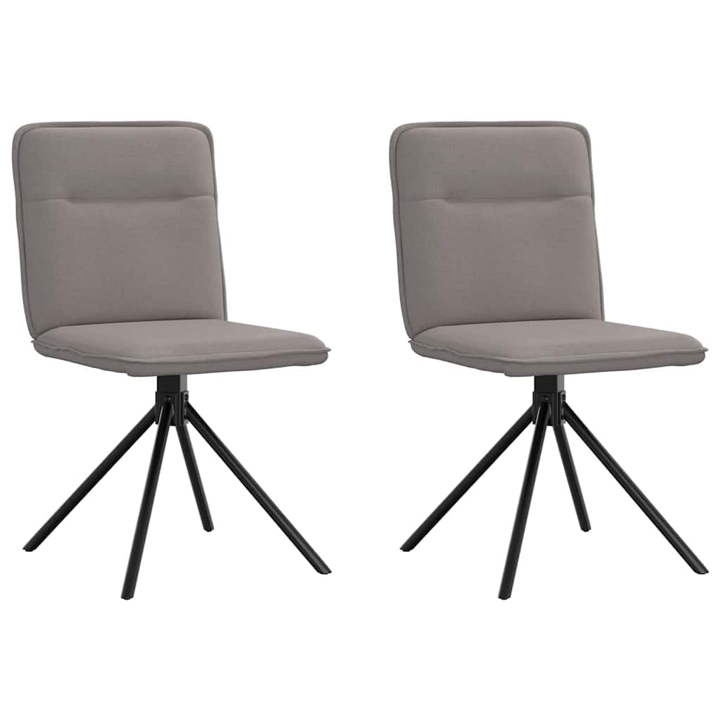 Chaise de salle à manger pivotante lot de 2 pour des repas conviviaux en famille