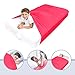 Special Supplies Sensory Bed Sheet for Kids Compression Alternative to Weighted Blankets - Breathable, Stretchy - Cool, Comfortable Sleeping Bedding-Red (Twin)