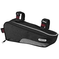 ABUS Fahrradtasche Basico ST 5200 - Rahmentasche mit Klettbandverschluss - 255 mm x 65 mm - 1,2 Liter Fassungsvermögen