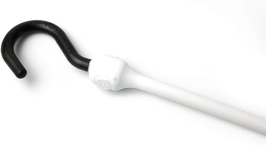 POLYURETHANE CORD W/OVERMOLDED NYLON ENDS,18" WHITE