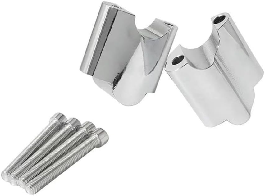 オートバイ2インチ上昇ハンドルバーライザーCNC Sportster XL1200X 1200 48 1インチバーハイニングブロック