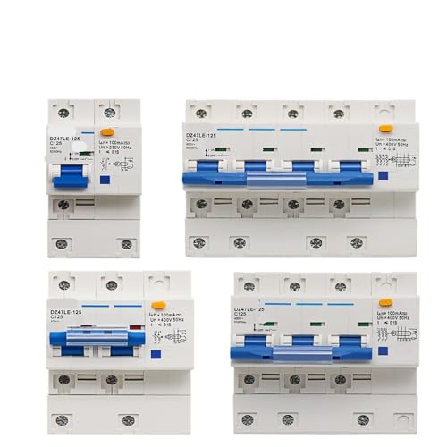 Protector de fugas DZ47LE con corte automático anti cortocircuito 1