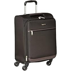 Maletas Con Ruedas Amazon Amazon Basics - Maleta blanda con ruedas giratorias, 54 cm, para equipaje de mano, Negro