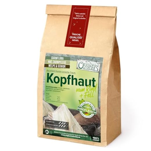 SnackOMio feine Kaninchenohren mit Fell 30 Stück, 1er Pack (1 x 0.450 kilograms) 7 Original-Leckerlies® Rinderkopfhaut mit Fell, 1 kg Kauartikel,Rinder aus Wiesenhaltung! Kausnack ohne Zusätze, Naturprodukt für Hunde, Fettarm, barfen