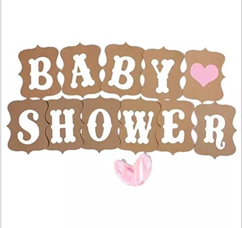 誕生日 お祝い パーティーパーク Baby Shower ベビーシャワー パーティー ペーパー ガーランド 男の子 赤ちゃん Showerピンク 女の子 飾り付け お祝い ご出産