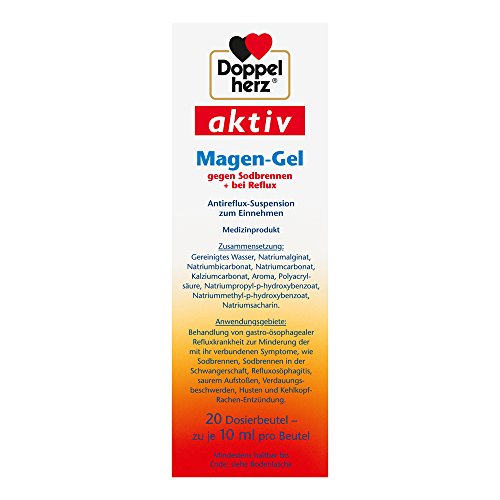Magen-Gel Doppelherz Medizinprodukt gegen Sodbrennen und Reflux