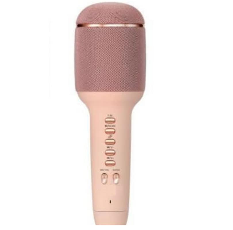 Rambot (Special Deal with 12 Years Warranty WS-999 Rechargeable Wireless Karaoke Inbuilt Speaker with Audio Recording and Bluetooth Microphone-04