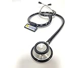3S Konica Dx Adult Stethoscope for Nursing Charges, Senior Residents, Doctors Stethoscope (Black),Professional Medical Supplies,Diagnostics & Screening Stethoscopes