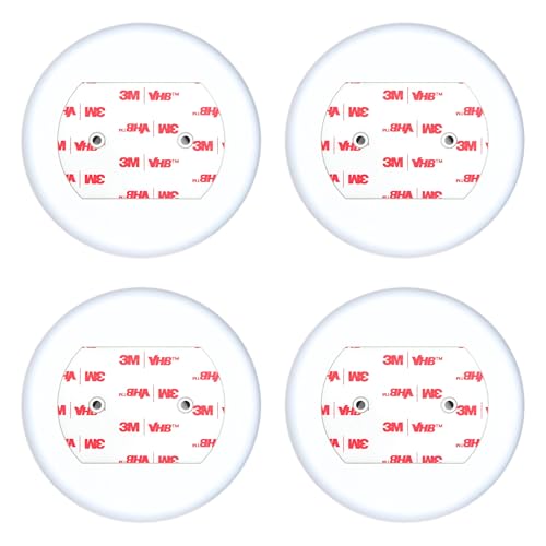 Image of Replacement Adhesive for Ring Glass Break Sensors - Strong Double-Sided Tape for Easy Installation (4 Pads for 4 Sensors)