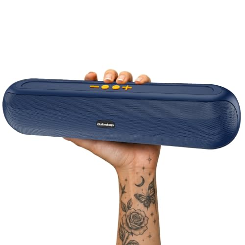 Image of Dubstep Pop1600 Wireless Bluetooth Speaker, 16W with 52mm Driver, Bluetooth 5.4, TWS Pairing, USB /TF Card, Type-C Charging, 10 Hours Playtime, Portable (Blue)