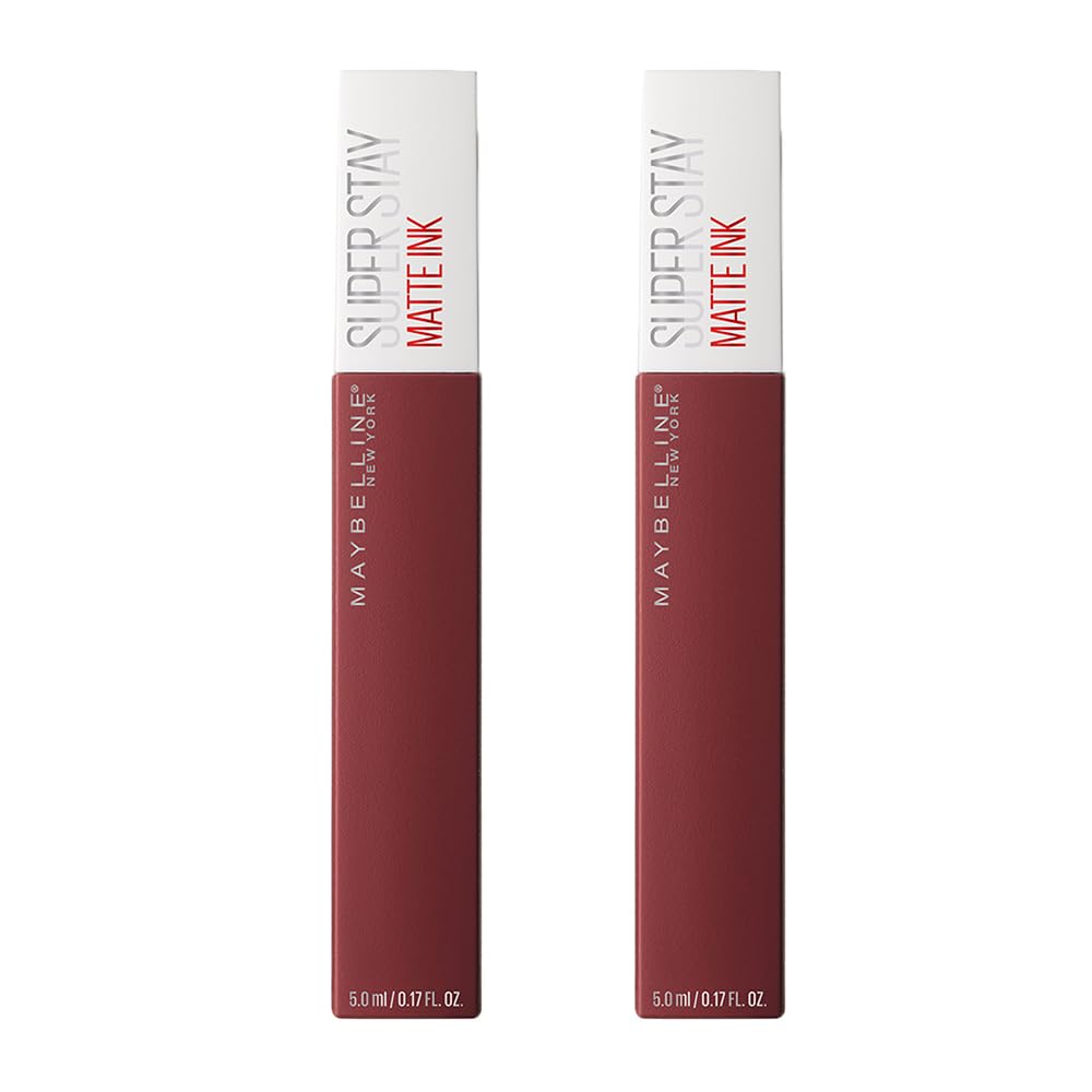 2 x Maybelline New York Superstay Matte Ink Liquid Lipstick - 50 Voyager