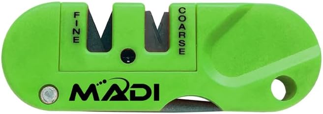 MADI PKS-1 Pocket Knife Sharpener - Compact and Efficient Blade Maintenance Tool for Quick Sharpening
