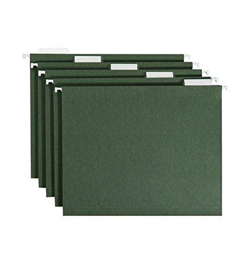 Smead Hanging Folders, Green, Letter Size