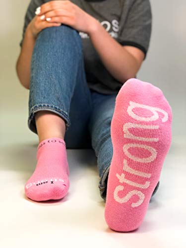 Notes To Self - I Am Strong Socks - Inspirational Socks For Women & Men - L #TOP1
