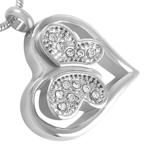 Urne funéraire transparente pour cendres d'animal avec pendentif papillon - 3