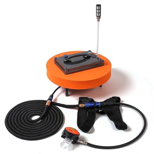 Attrezzatura subacquea aggiornata for un rumore più basso e una maggiore uscita dell'aria. Questo sistema è il modo perfetto for gli snorkelisti di esplorare oltre la superficie. È un sistema di immersione molto compatto che supporta un subacqueo fino a 32,8 piedi/10 metri. Che tu sia un esploratore dell'oceano o alla ricerca delle ultime novità in fatto di giocattoli for yacht, questo sistema di attrezzatura subacquea è l'ideale for te.