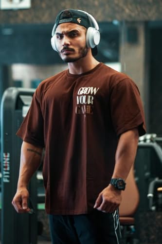 Image of FUAARK Grow Oversized Sports and Gym T-Shirt for Men
