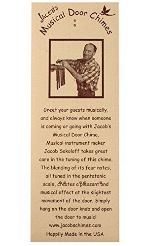 Jacob's Musical Door Chime, Angel, Mini Wind Chime #TOP3