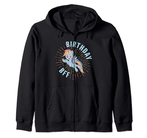 Veste Rainbow Dash My Little Pony zippée coton chaud à capuche fille