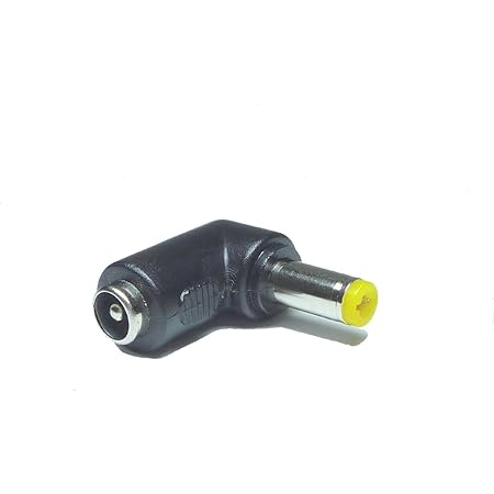 Amazon Dcプラグ 変換アダプター L型 角度変換 プラグ ジャックともに外径 5 5mm 内径 2 1mm 2 1 L型 90度変換 角度 変換アダプター メーカー Thu S Radio 変換アダプター 変換プラグ