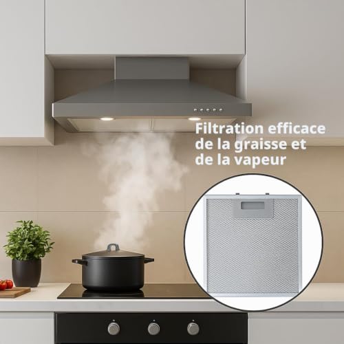 Filtre anti graisse pour hotte aspirante Fagor Elica 265x305 mm - vue 8