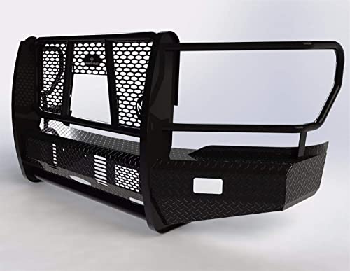 Ranch Hand Fsf18Hbl1 - Summit Series Full Width Tough Black Front Hd Bumper With Full Grille Guard #TOP2