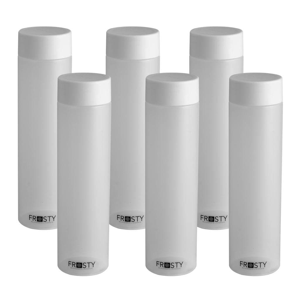 ANKUL Frosty Unbreakable Water Bottles - Set of 6 -1