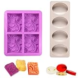 Seifenformen Silikon, Handgefertigte Seifenform, Silikonform Seife, DIY Silikon Form, für DIY...