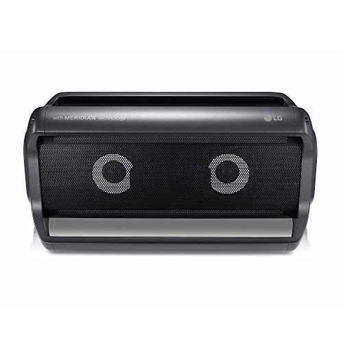 LG PK7 XBOOM Go Water-Resistant Wireless Bluetooth Party Speaker with Up To 22 Hours Playback - Black