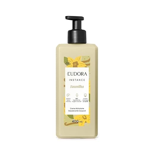 Eudora Instance Baunilha Creme Corporal 400ml
