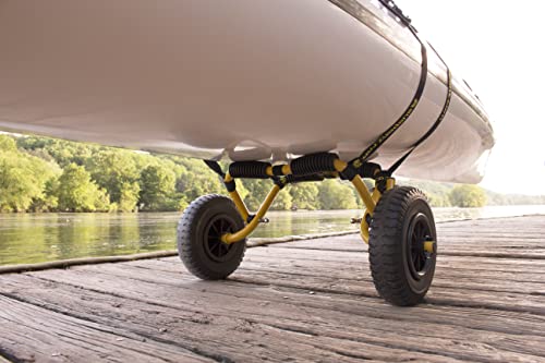 image for Suspenz Stowable Kayak Carrier Cart, SK Trailer Cart with Airless Whee